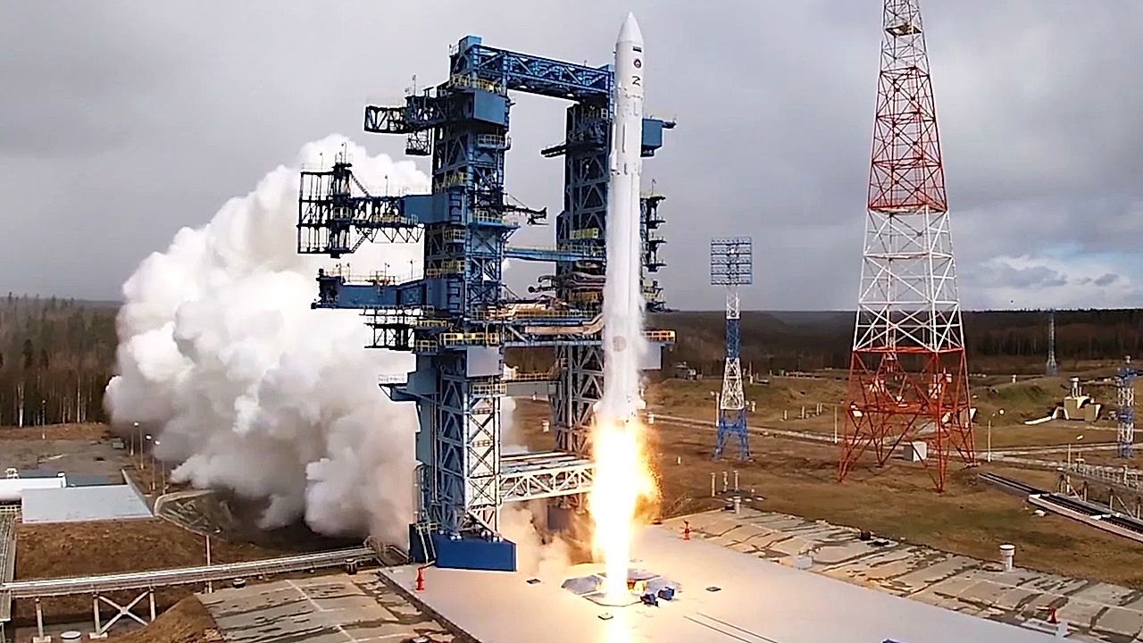 Russia launches rocket carrying military satellites
