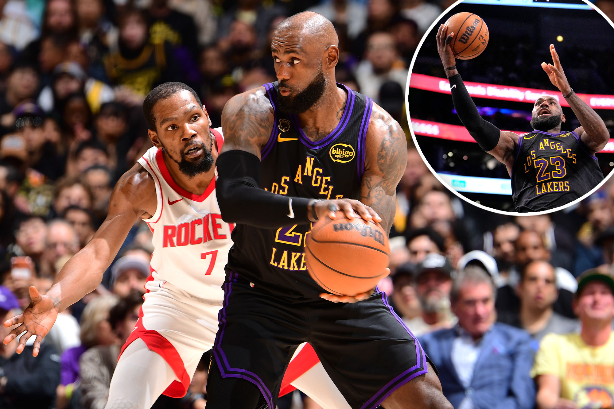 LeBron James has history on side in Lakers-Rockets NBA playoff series