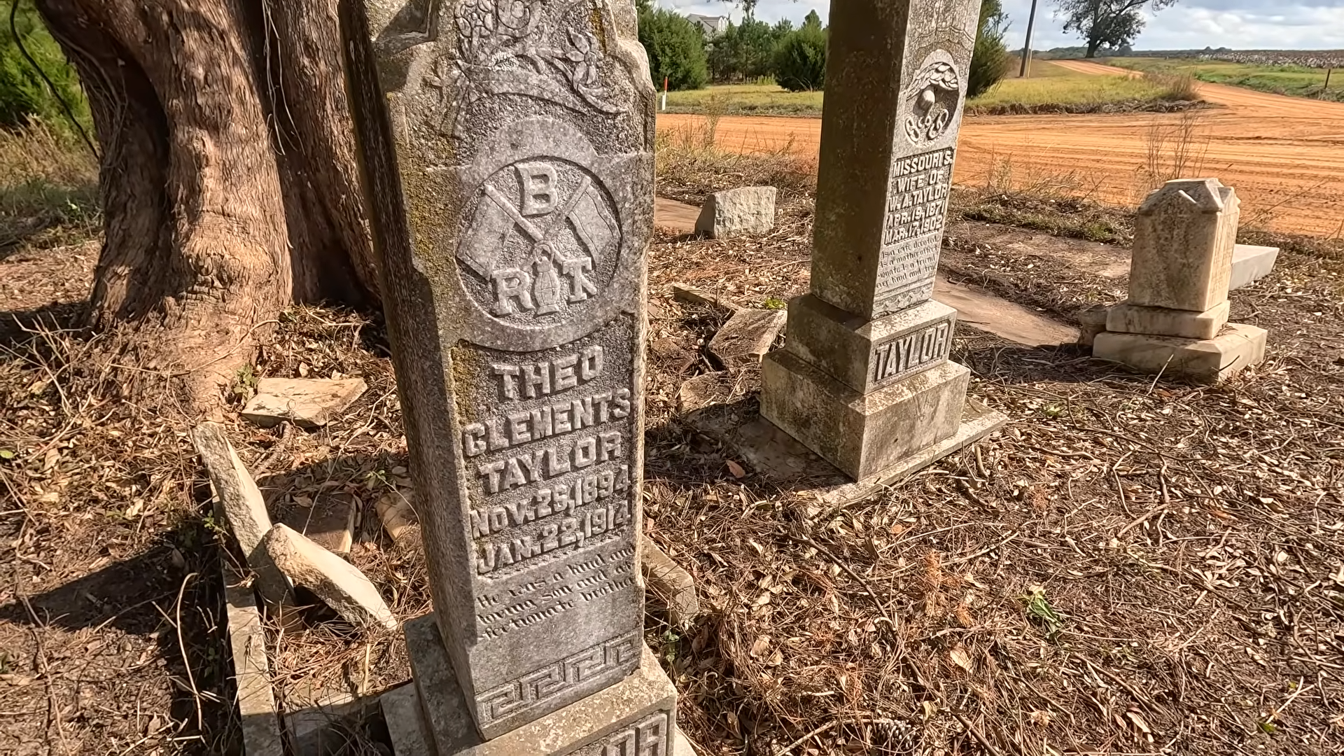 Hidden in a cotton field — a cemetery full of tragic family history