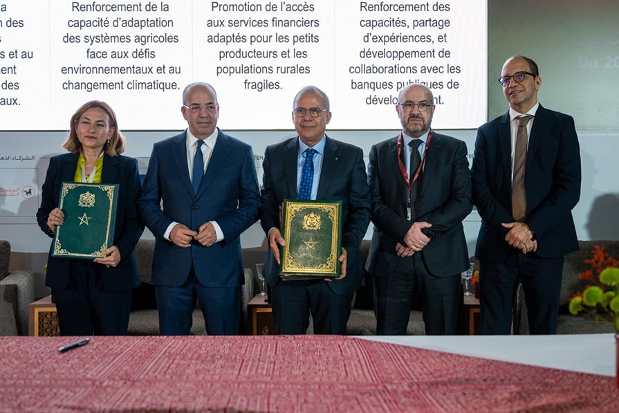 Le Crédit Agricole du Maroc et Cassa Depositi e Prestiti signent un ...