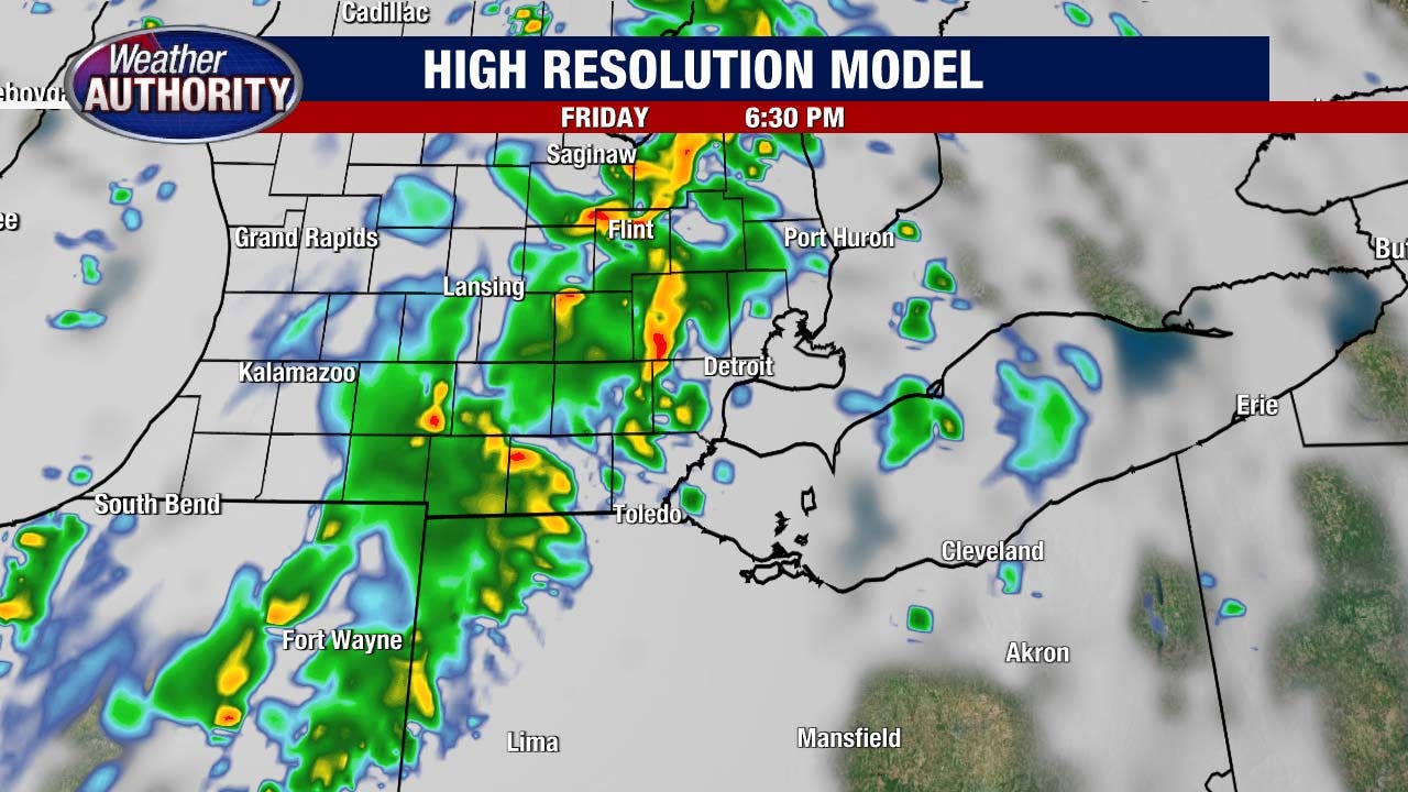 Metro Detroit weather: One more day of warmth, with some thunderstorms ...