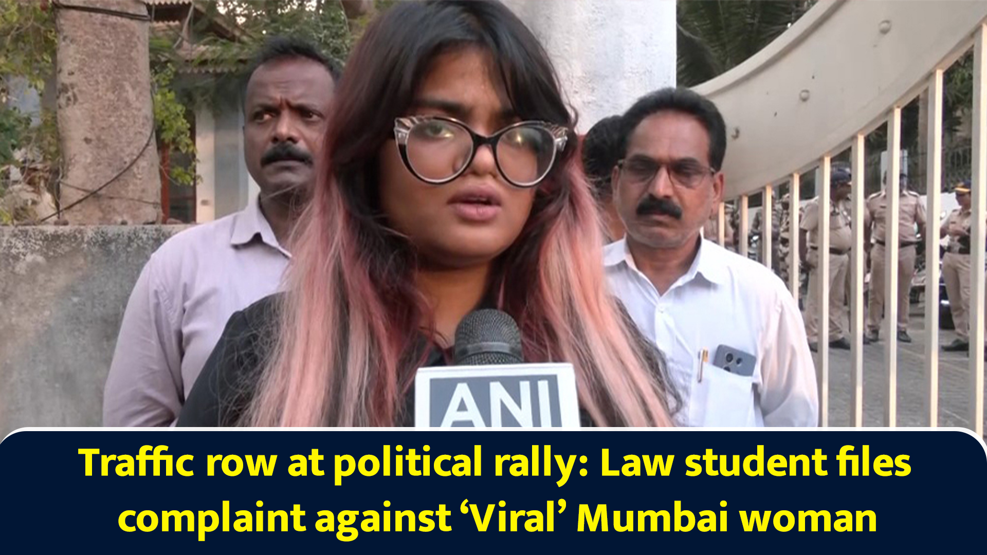 Traffic Row At Political Rally Law Student Files Complaint Against