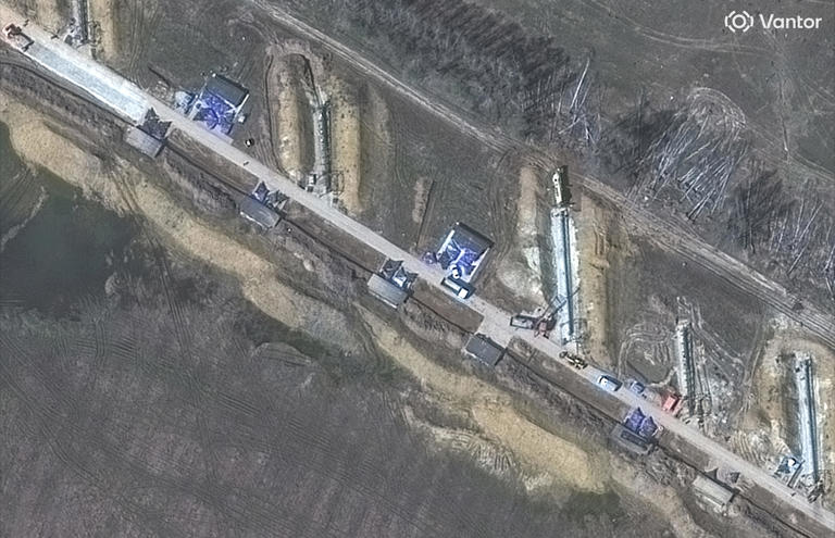 Satellite images reveal that Russia built out a base for a new ...