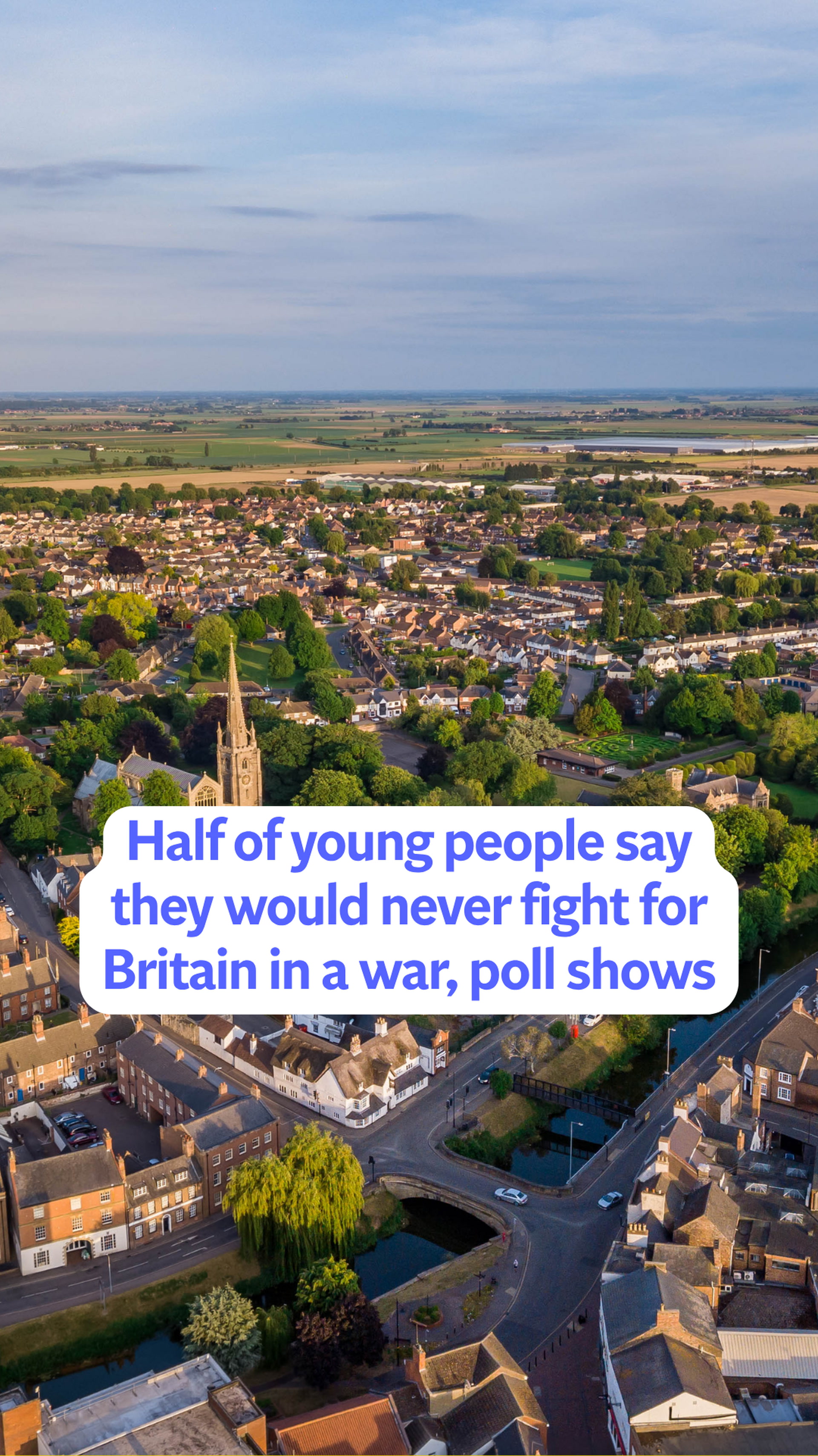 Half of young people say they would never fight for Britain in a war ...