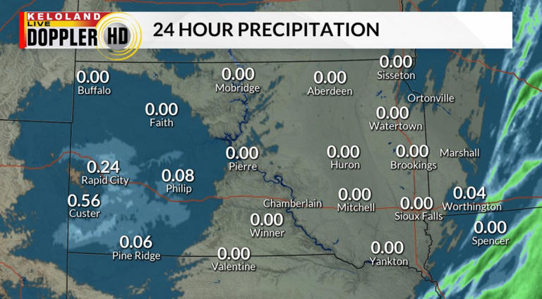 Rain chances will increase this weekend across KELOLAND