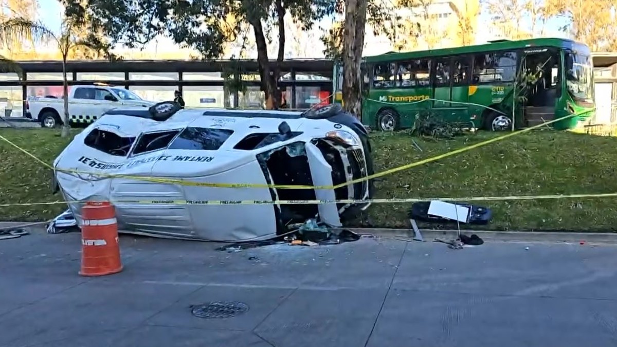 Choque de 3 vehículos y volcadura deja 7 lesionados en Zapopan ...