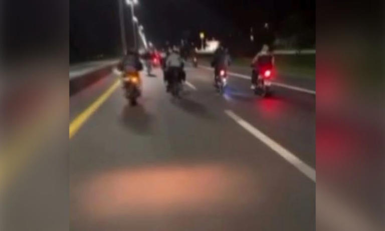 Motociclista graba la muerte de su amigo en plena rodada, así fueron ...
