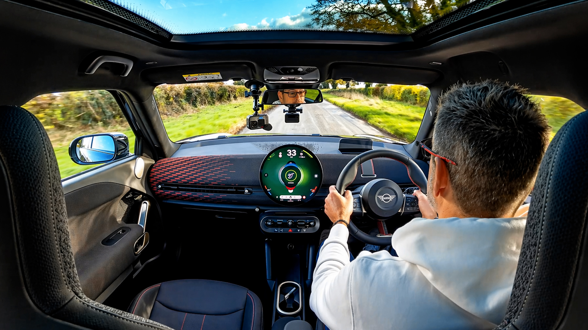 Driving the new all-electric Mini Aceman