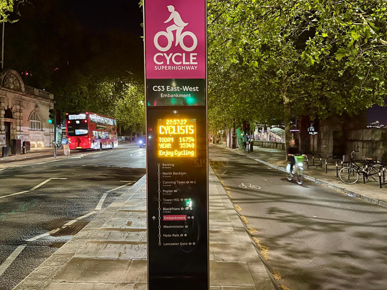Crashes involving bikes surge during London Tube strikes