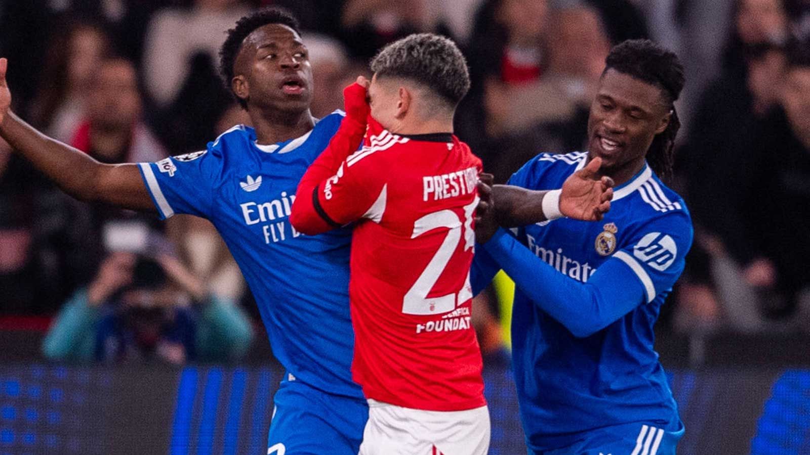 UEFA: Prestianni was niet racistisch tegen Vinícius Júnior, maar krijgt ...