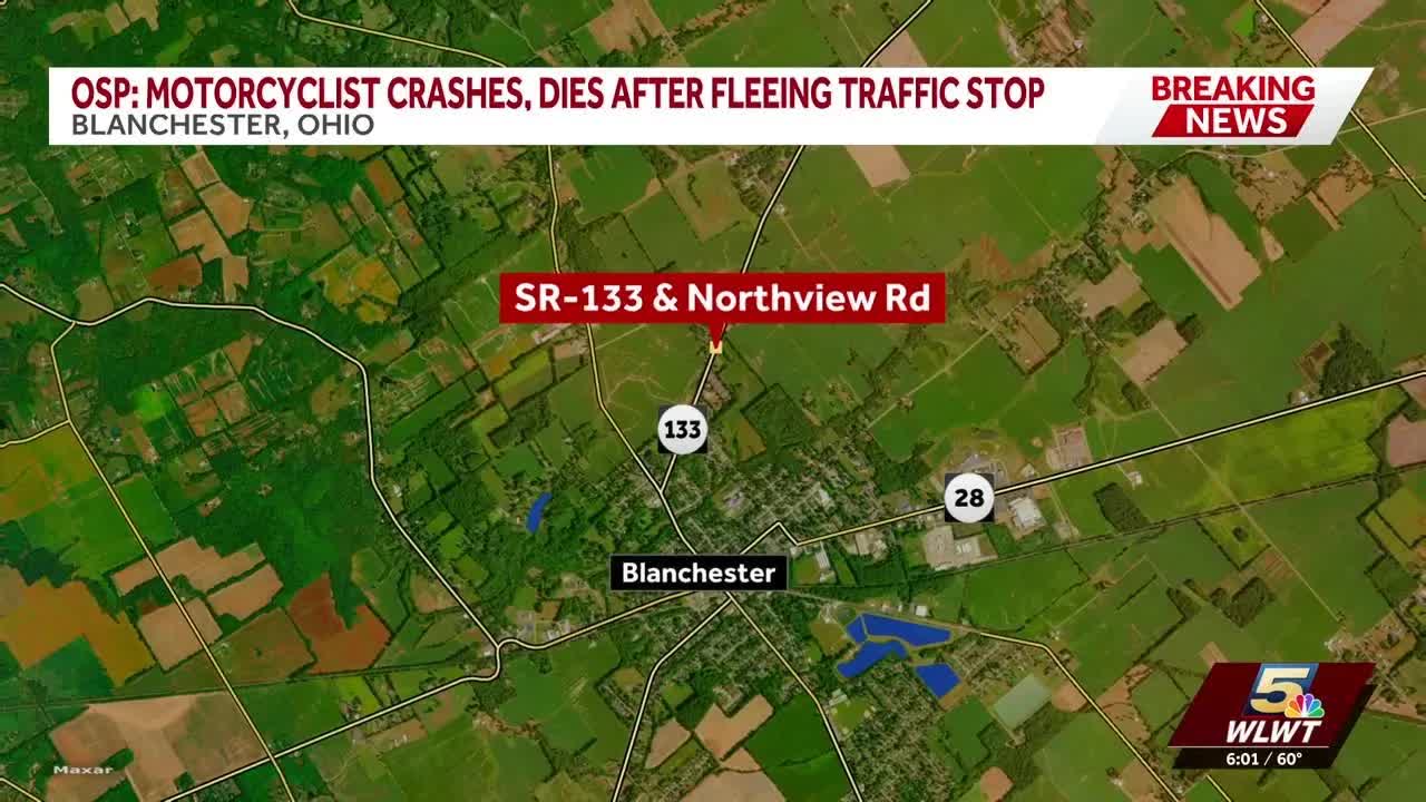 OSP: Motorcyclist crashes, dies after fleeing traffic stop