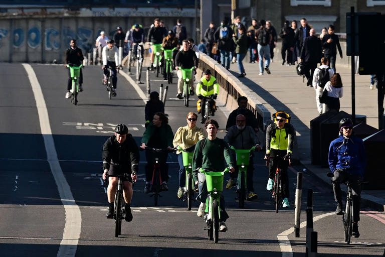 Crashes involving bikes surge during London Tube strikes