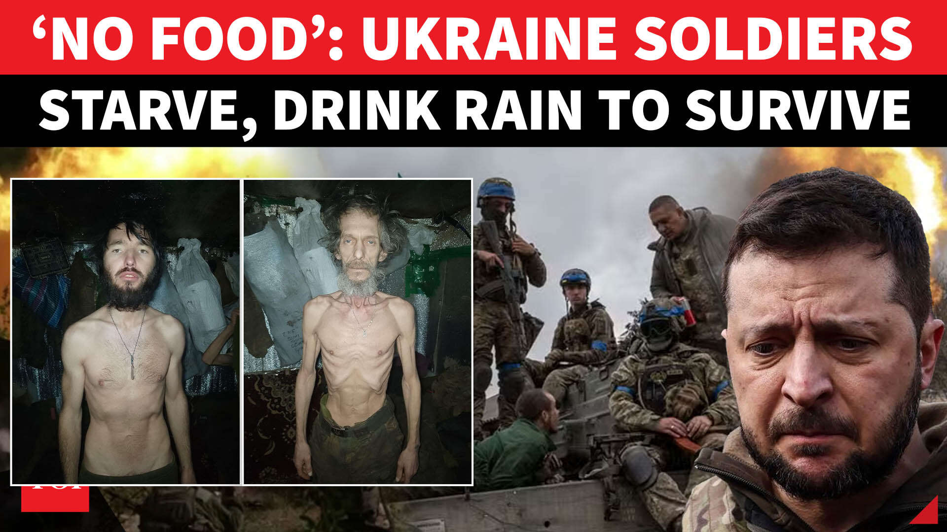Zelensky’s ‘starving army’: Troops faint from hunger, forced to drink ...