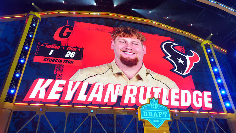 What made Texans confident in trading up for Keylan Rutledge