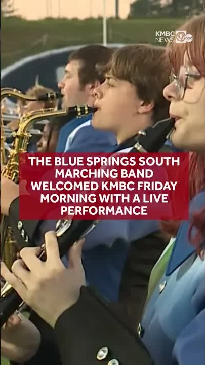 Blue Springs South High School Banding Together