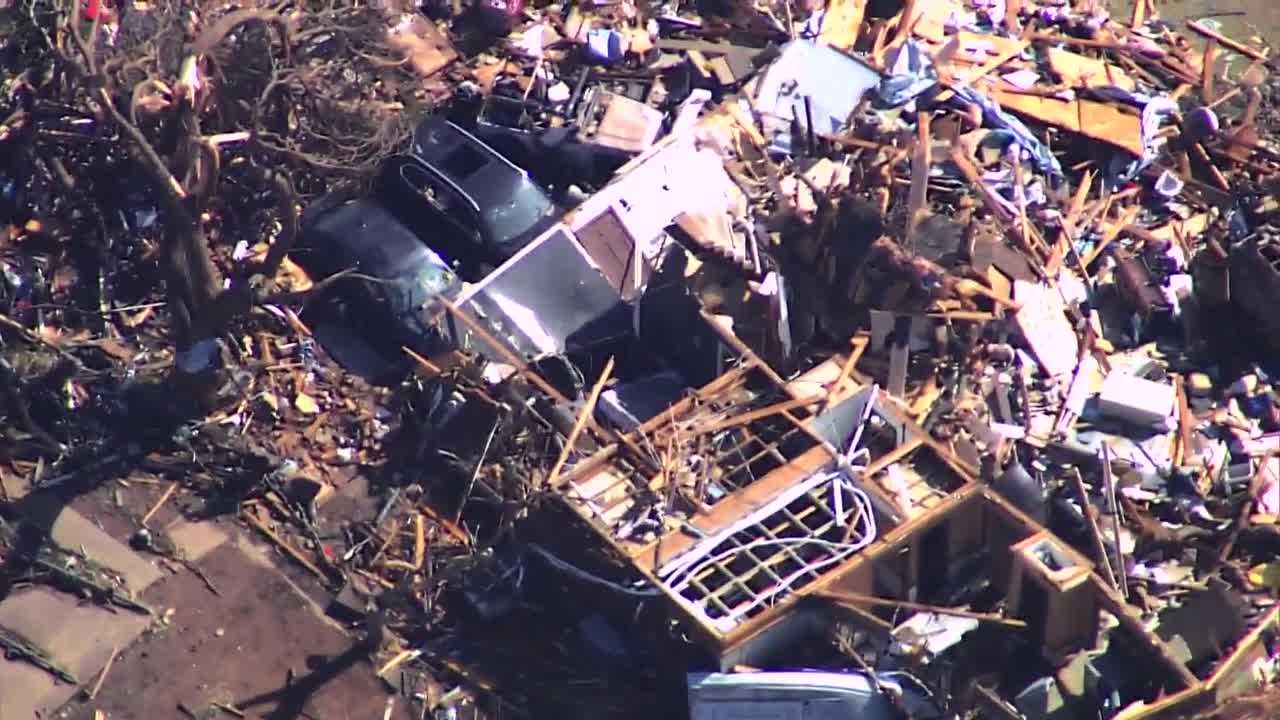Approximately 40 homes in Enid damaged after severe storms produced ...