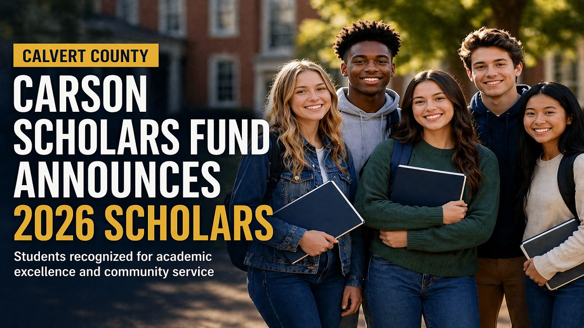 From Calvert classrooms to college funds: 2026 Carson Scholars celebrated