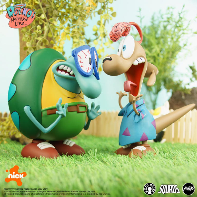 'Rocko's Modern Life' gets first high-end figure set from Mondo (exclusive)