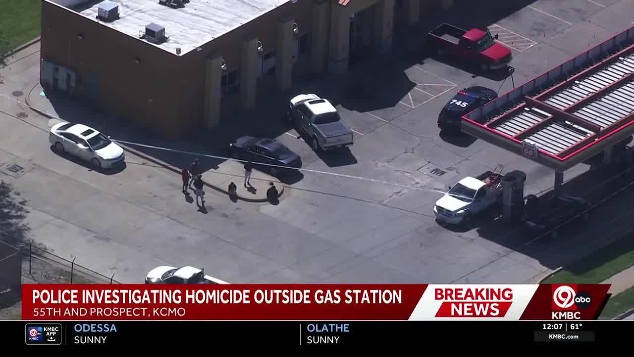 Man found shot to death in vehicle in gas station parking lot in Kansas ...