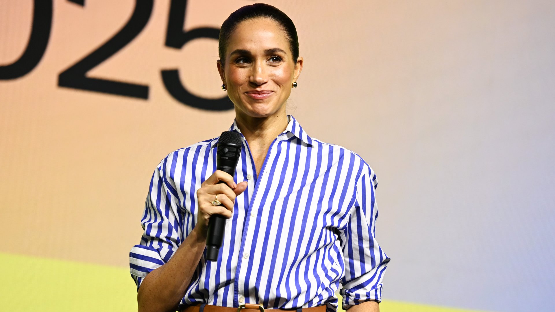 Meghan Markle wore this slightly controversial dress color