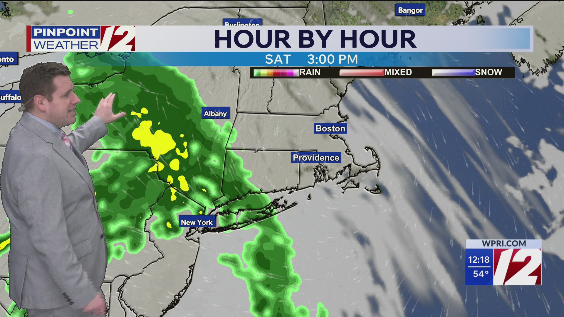 WPRI 12 weather forecast 4/24/26: Mainly dry weekend ahead