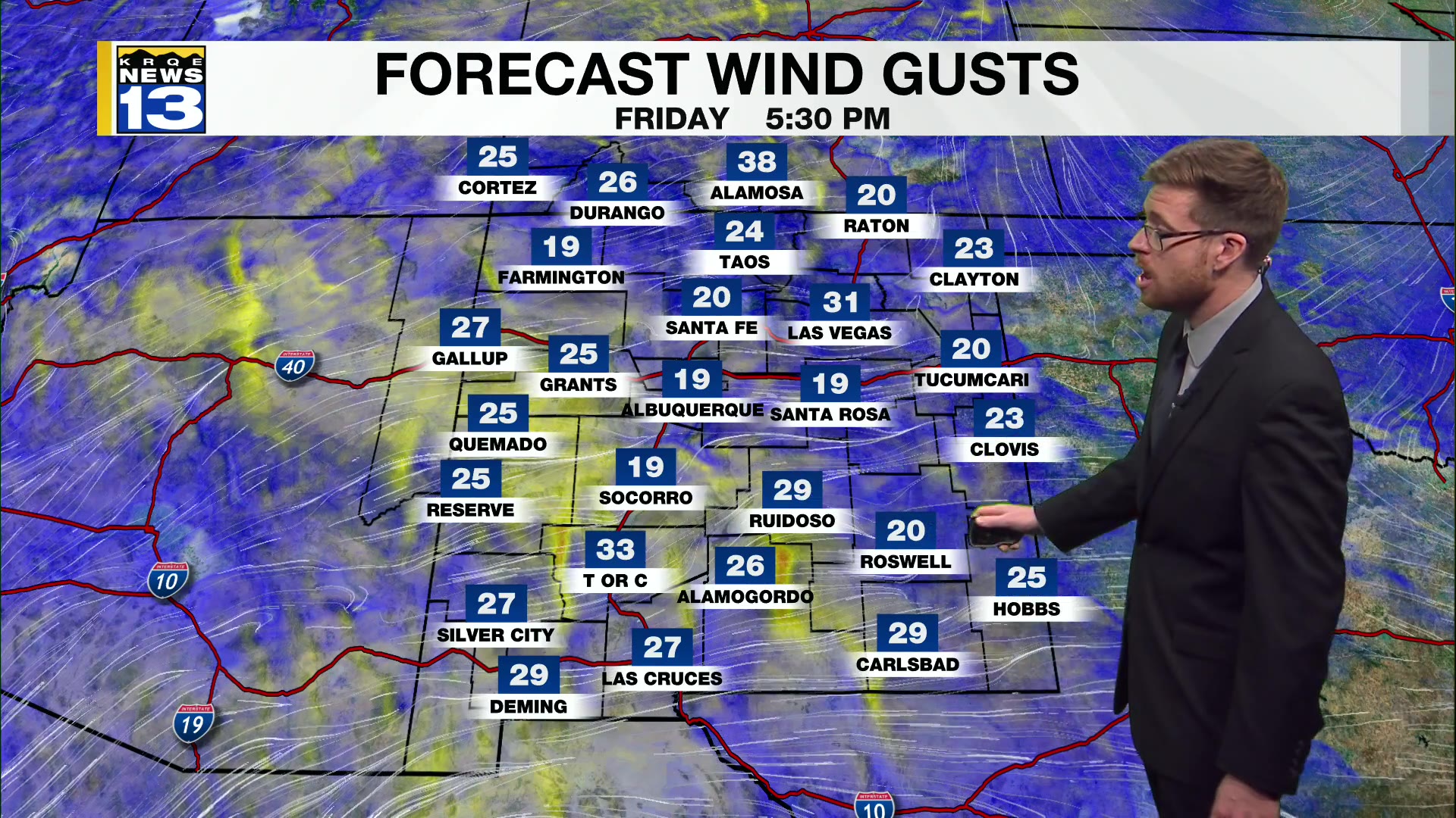 Breezy to strong winds, fire danger continues this weekend
