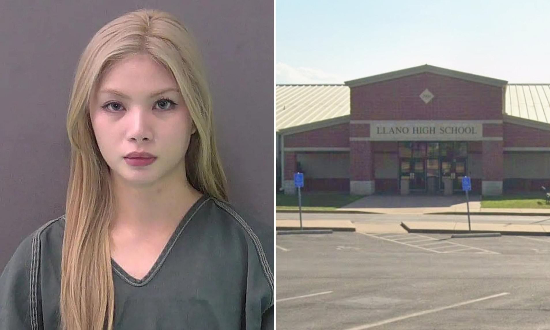 Female Texas teacher, 27, charged over improper relationship with student