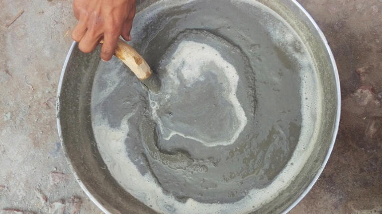 Everyone will be buying quick-setting cement for an easy-to-make ...