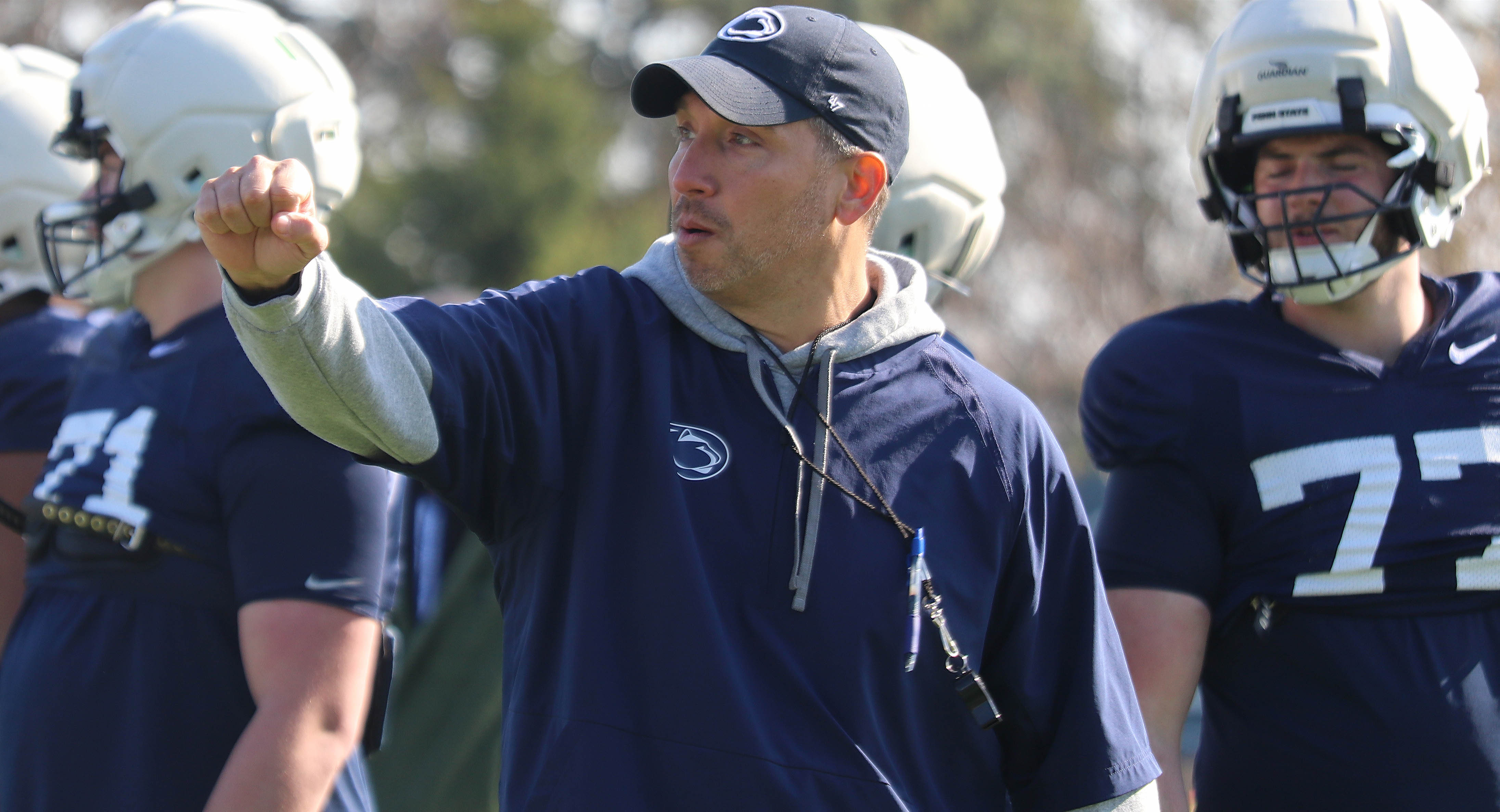 Penn State changes Blue-White practice start time due to weather; here ...