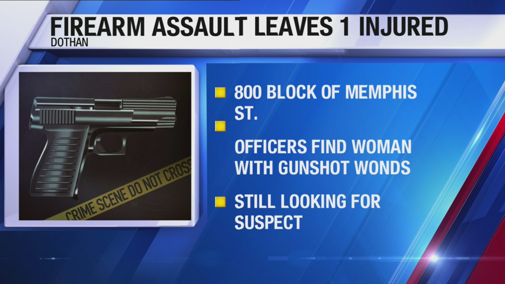 Dothan police find woman with gunshot wounds