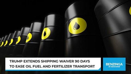 Trump extends shipping waiver