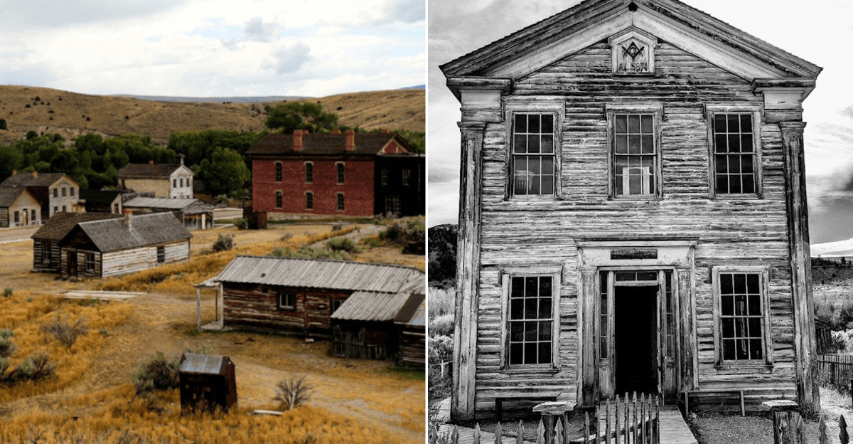 This Montana ghost town preserves over 50 structures from its gold rush ...