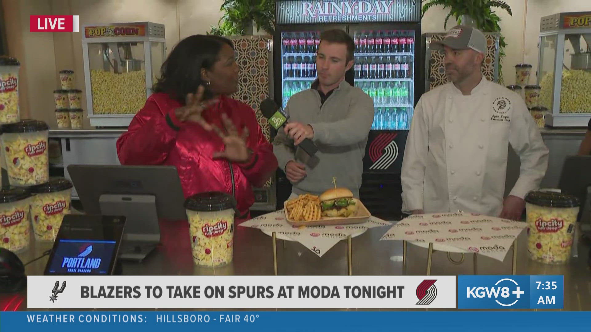 Moda Center prepares for high-energy crowds as Blazers take on Spurs ...
