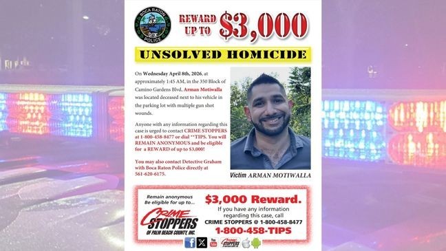 Mystery deepens in Boca Raton parking lot murder as police offer $3K reward