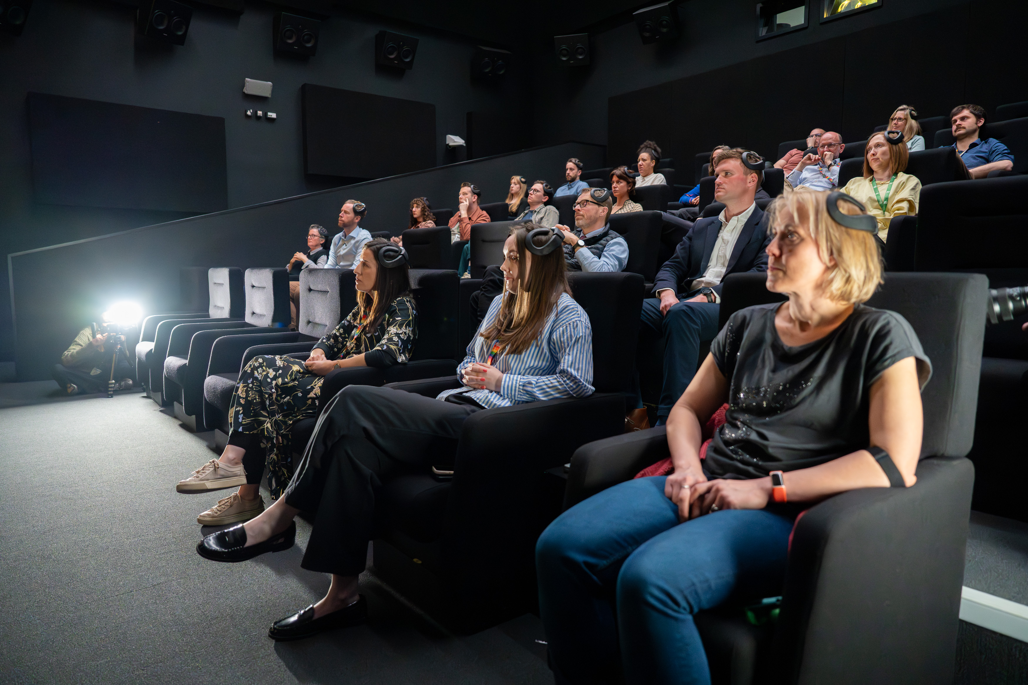Why do we love movies? This new 'smart' movie theater tracks viewers ...
