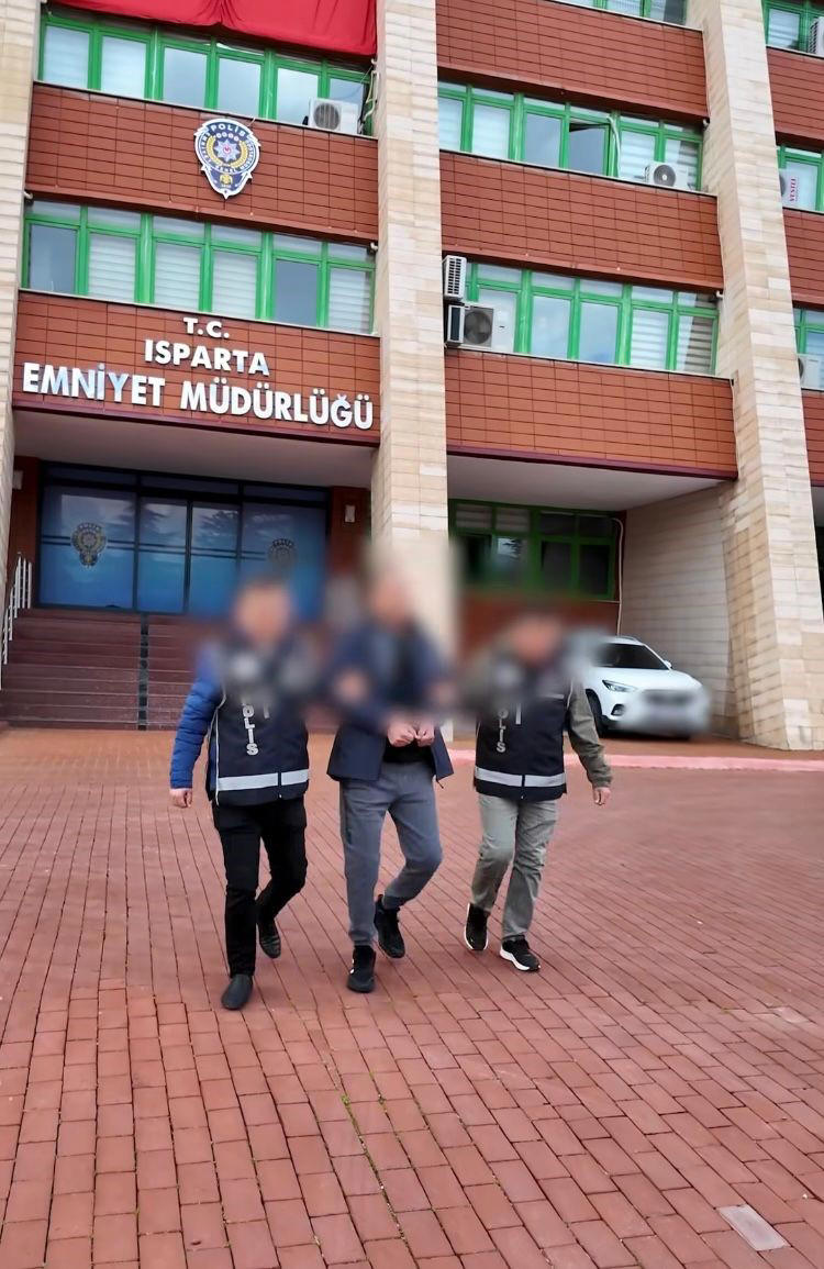 Isparta’da 22 yıl hapis cezası bulunan firari yakalandı