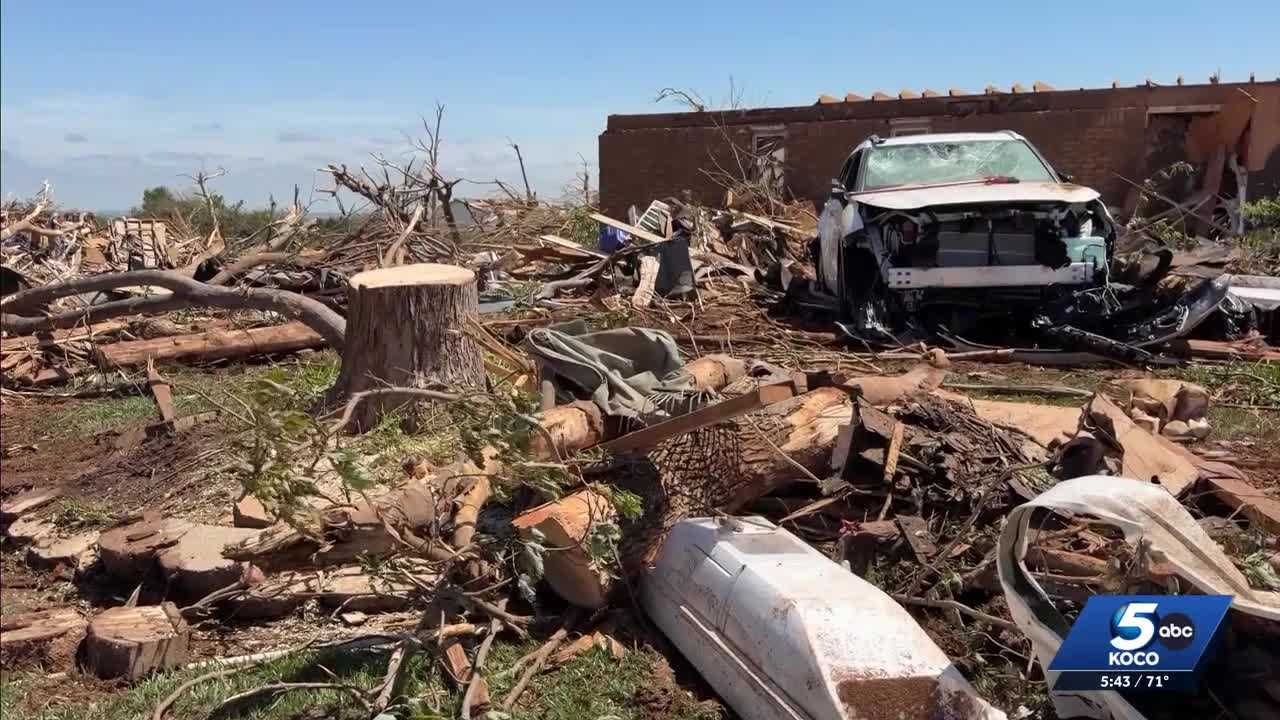 Enid residents starting recovery process after tornado rips through ...