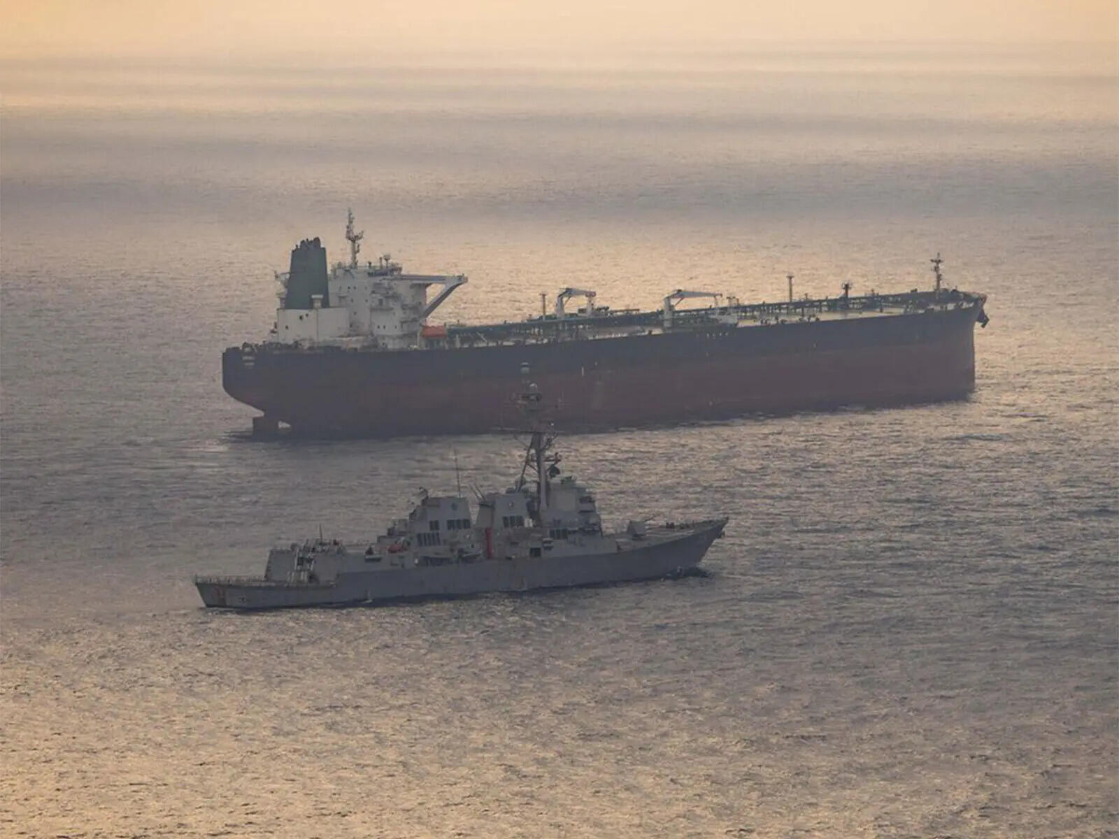 US guided-missile destroyer USS Rafael Peralta intercepts Iranian ...