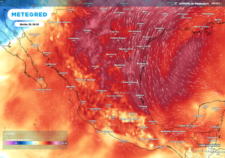 ¡Primera Ola de Calor en México superando 45 °C! Típico de primavera, el calor aumentará desde hoy con algunas tormentas