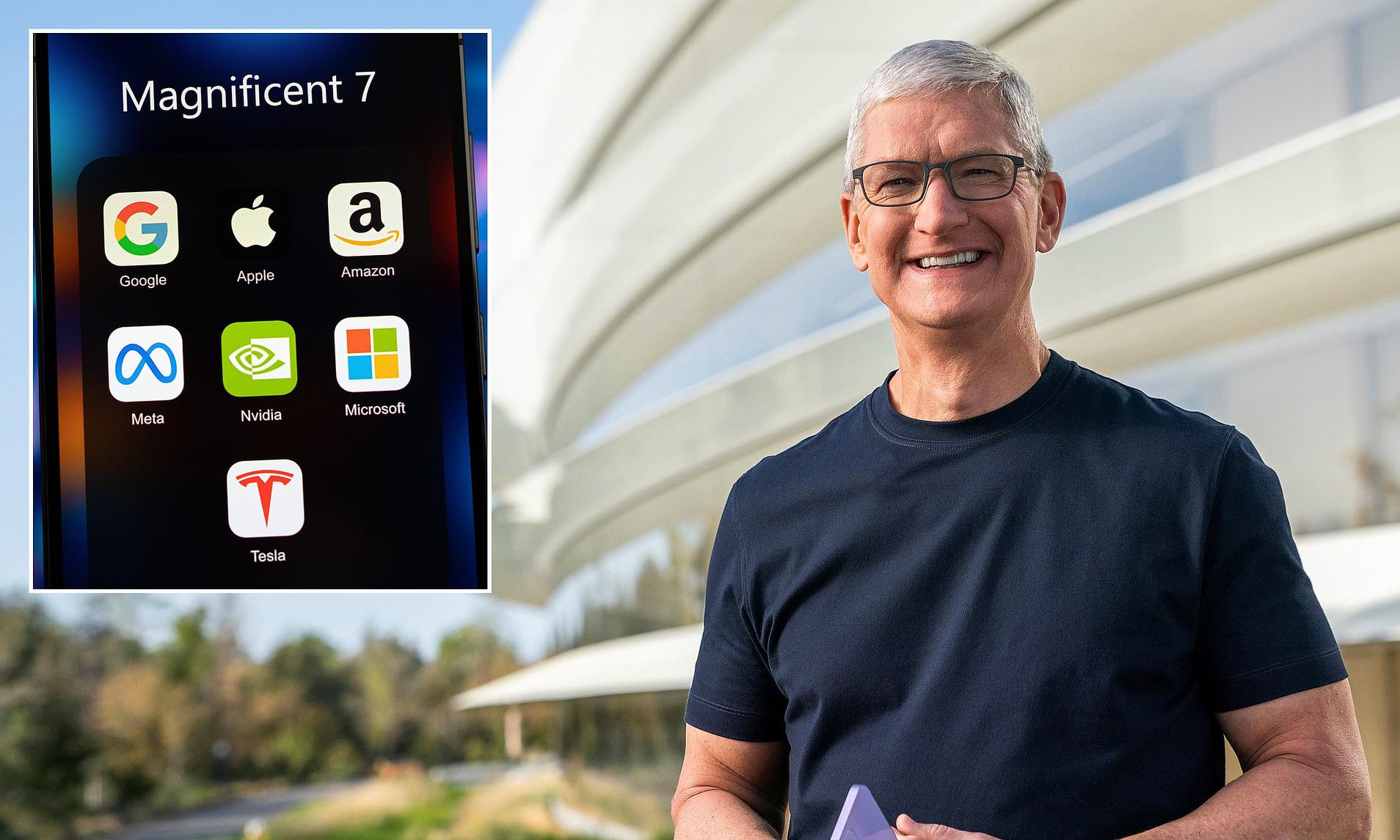 As Tim Cook steps down at Apple, what next for the Magnificent Seven?