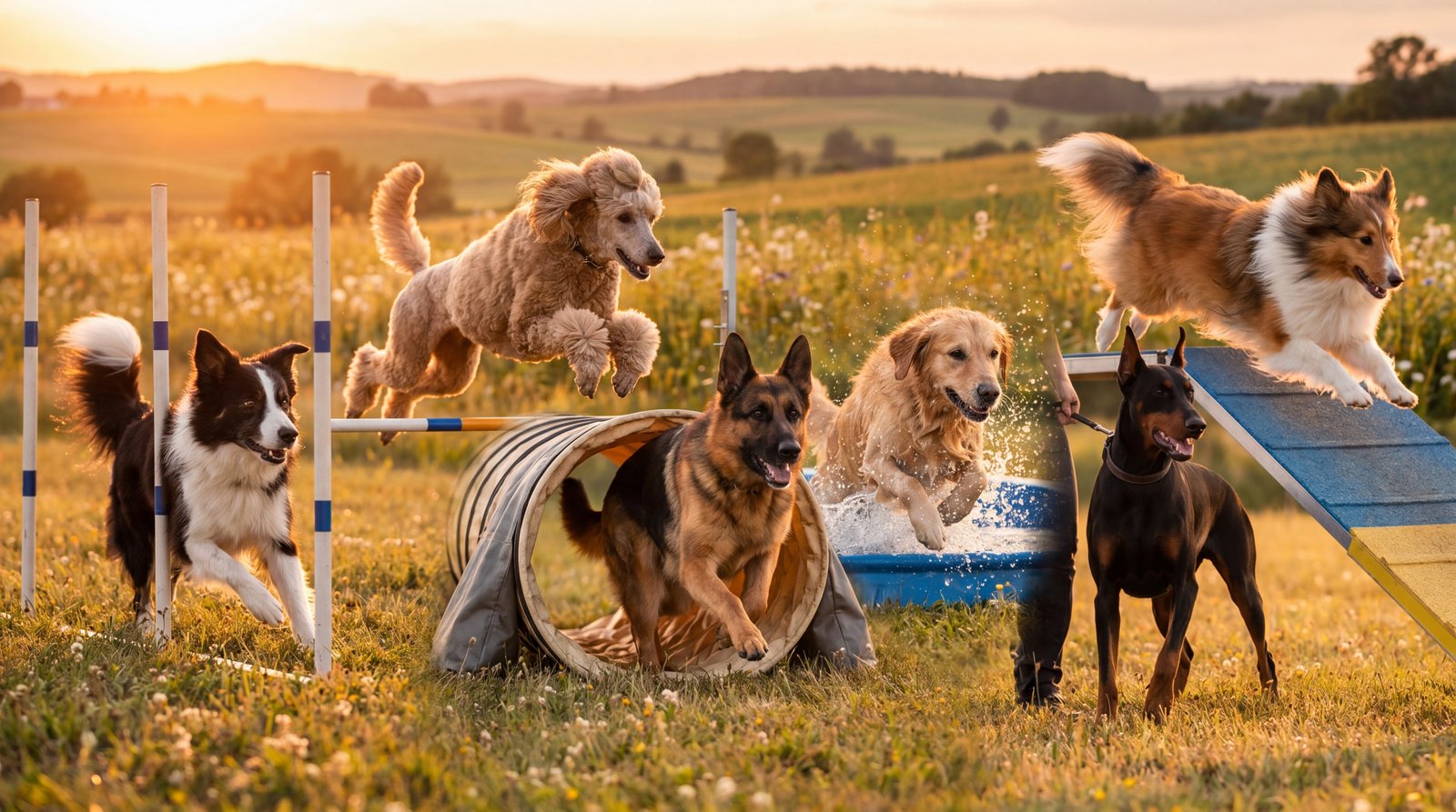 Psychologist ranks these dog breeds by intelligence