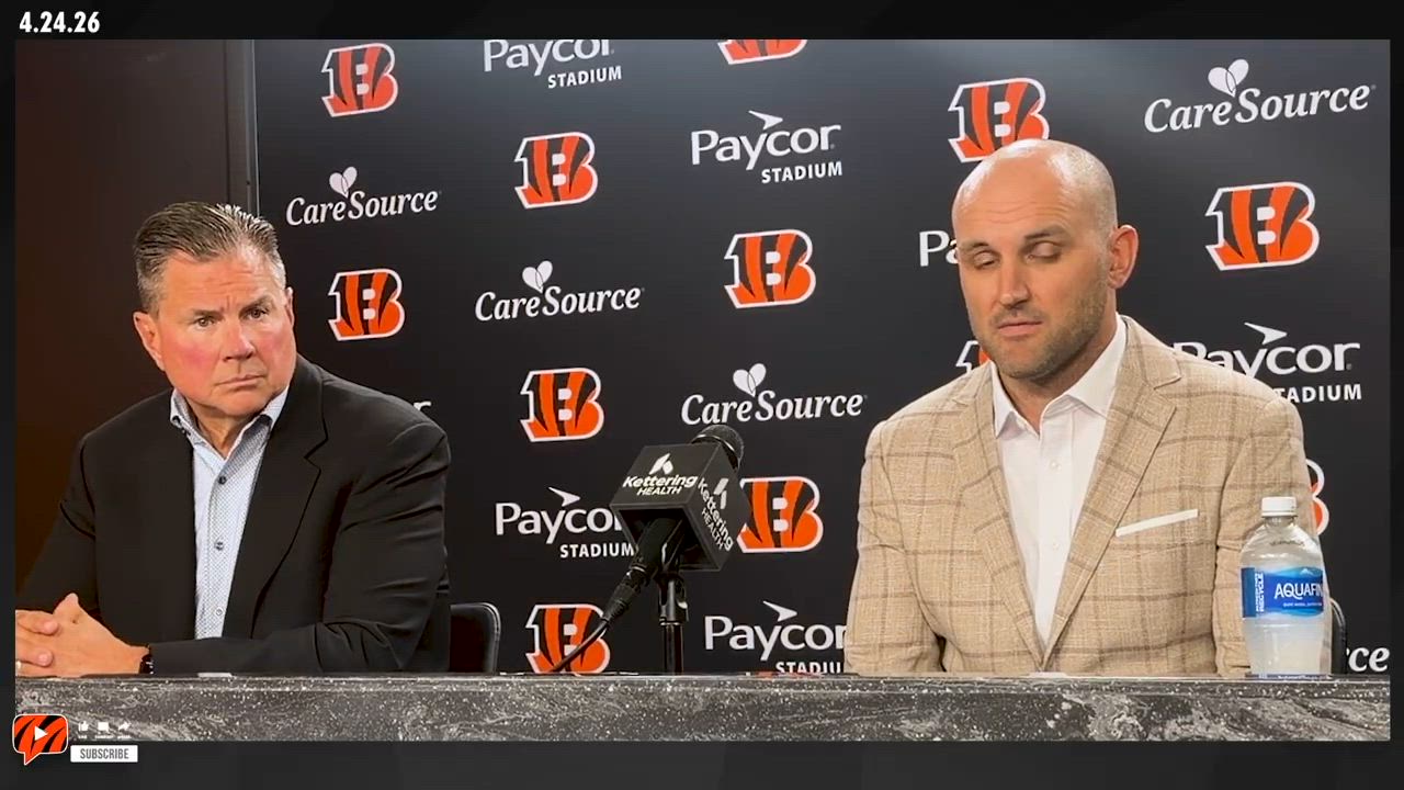 Mike Potts and Al Golden on why Bengals picked Cashius Howell in 2026 ...