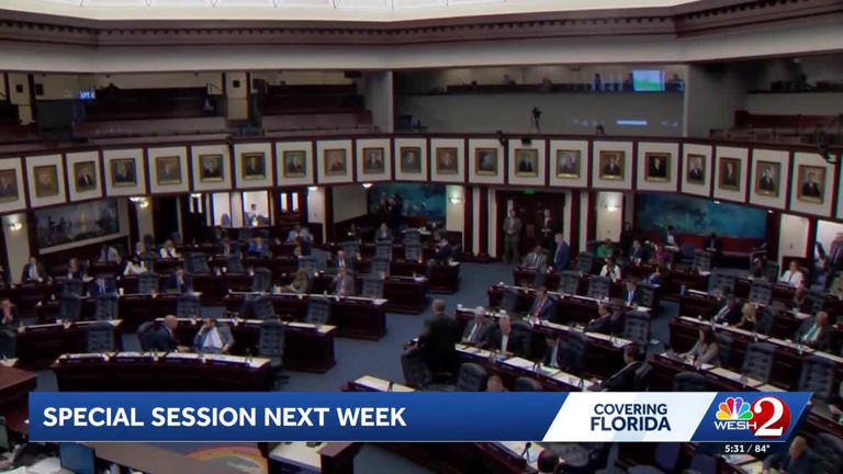 Florida lawmakers prepare for special session as DeSantis remains ...