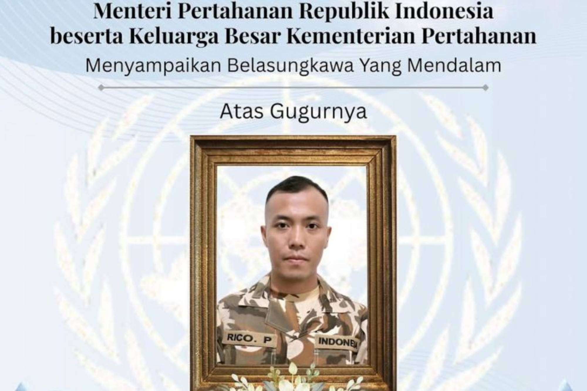 Prajurit TNI Gugur di Lebanon, Indonesia Kecam Serangan Israel