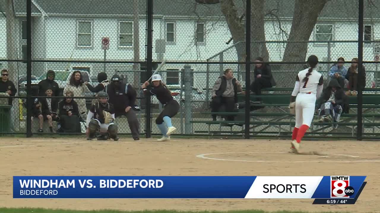 Windham and Westbrook softball teams win
