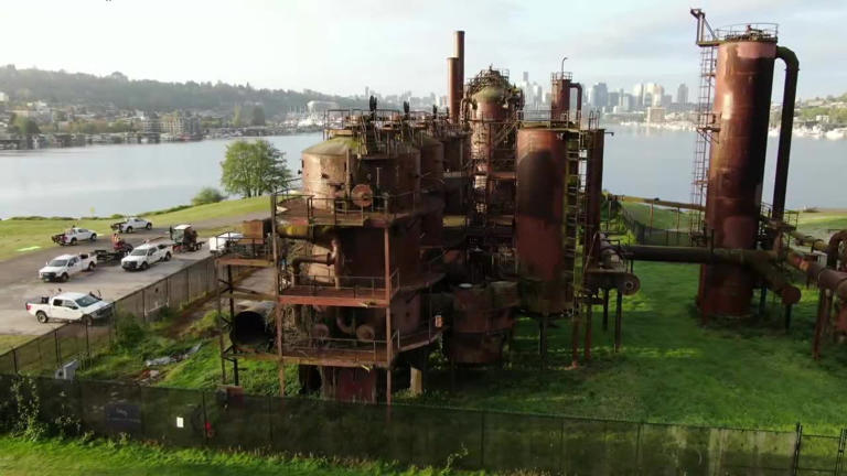Seattle's Gas Works Park under construction to improve safety