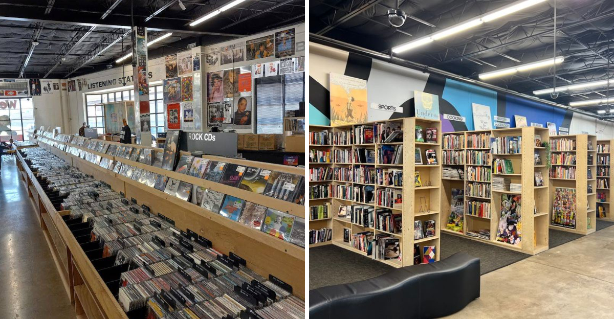 This iconic Texas record store spans 25,000 square feet and is a must ...