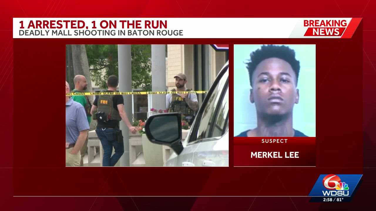 One arrested, another sought in deadly Mall of Louisiana shooting