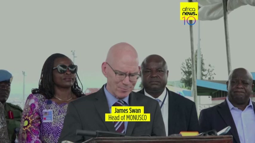 New head of UN peacekeeping force in DR Congo visits rebel-held Goma