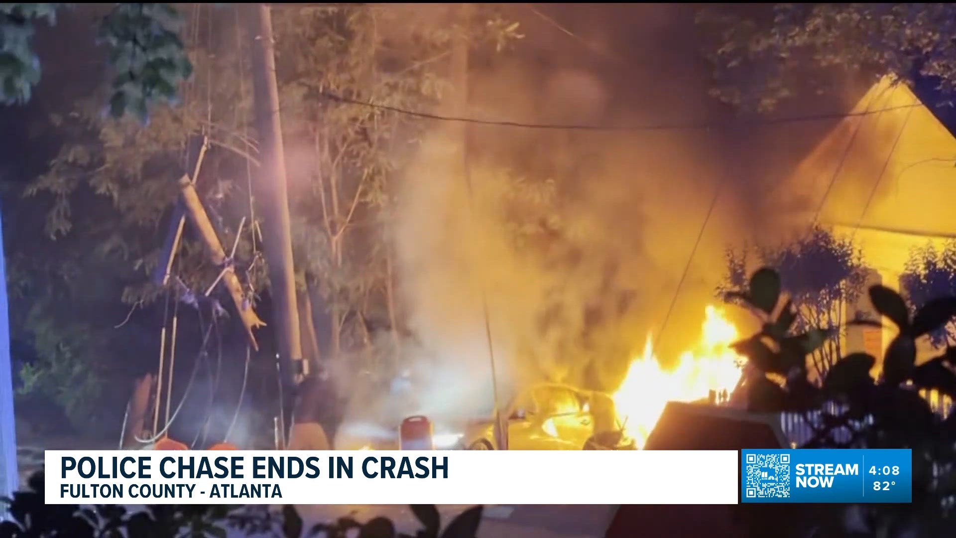 Police chase ends in deadly crash in Atlanta